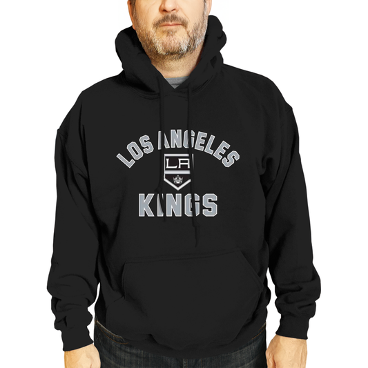 Los Angeles Kings Adult NHL Gameday Hooded Sweatshirt - Black