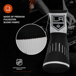 Los Angeles Kings NHL Youth Surge Socks - Black