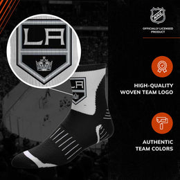 Los Angeles Kings NHL Youth Surge Socks - Black