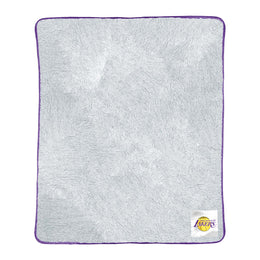 Los Angeles Lakers NBA Silk Touch Sherpa Throw Blanket - Purple