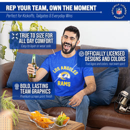 Los Angeles Rams NFL Adult Gameday T-Shirt - Royal