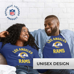 Los Angeles Rams NFL Gameday Adult Long Sleeve Shirt - Royal