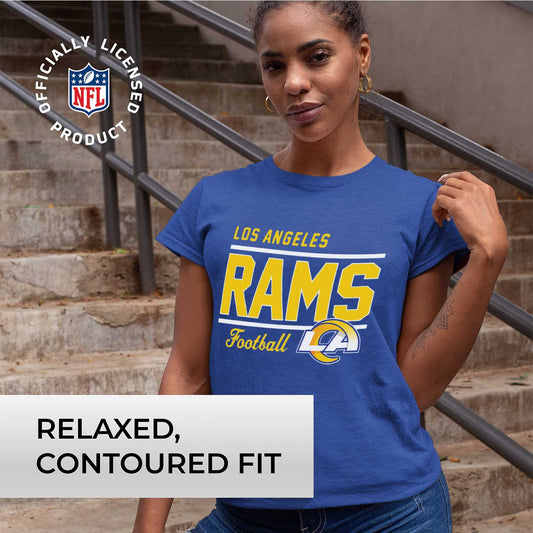 Los Angeles Rams NFL Gameday Women's Relaxed Fit T-shirt - Royal