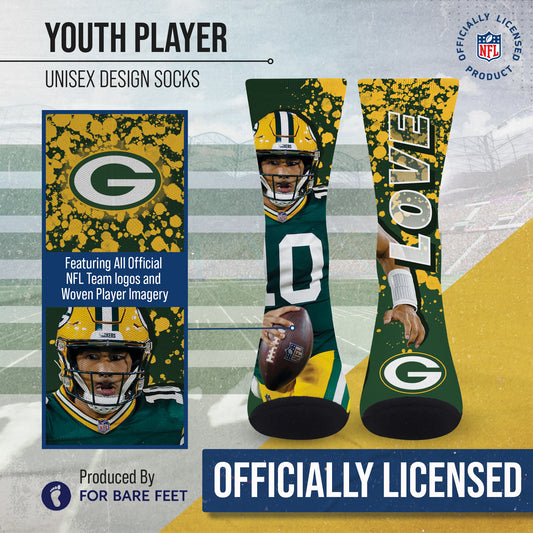 NFL Adult  Ultimate Fan All Over Logo Crew Socks - Gray