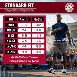 LSU Tigers NCAA Men’s University Athletic Performance Shorts - Black Heather