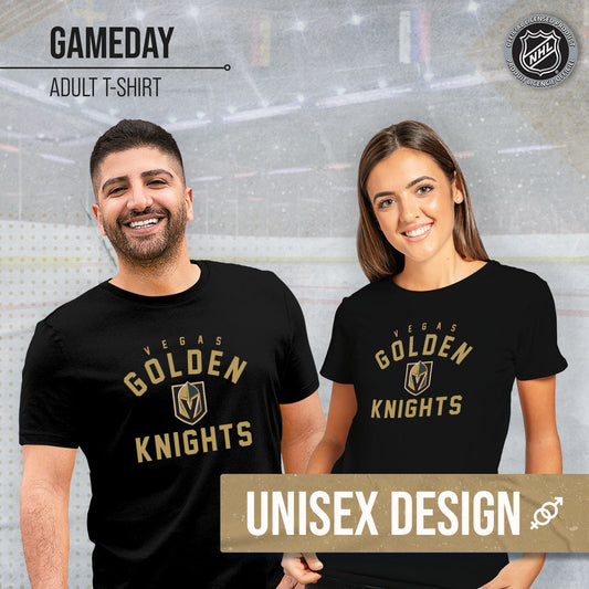 Las Vegas Golden Knights NHL Adult Game Day Unisex T-Shirt - Black