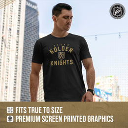 Las Vegas Golden Knights NHL Adult Game Day Unisex T-Shirt - Black