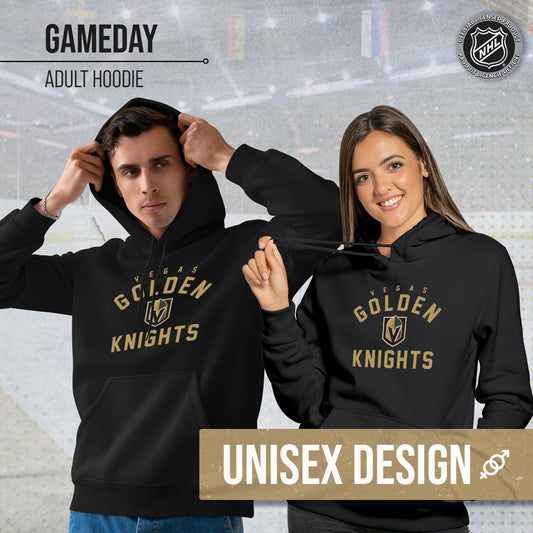 Las Vegas Golden Knights Adult NHL Gameday Hooded Sweatshirt - Black