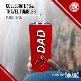 Louisville Cardinals NCAA Stainless Steel Travel Tumbler for Dad - Red