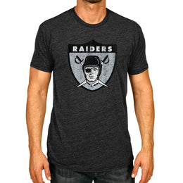 Las Vegas Raiders NFL Modern Throwback T-shirt - Black