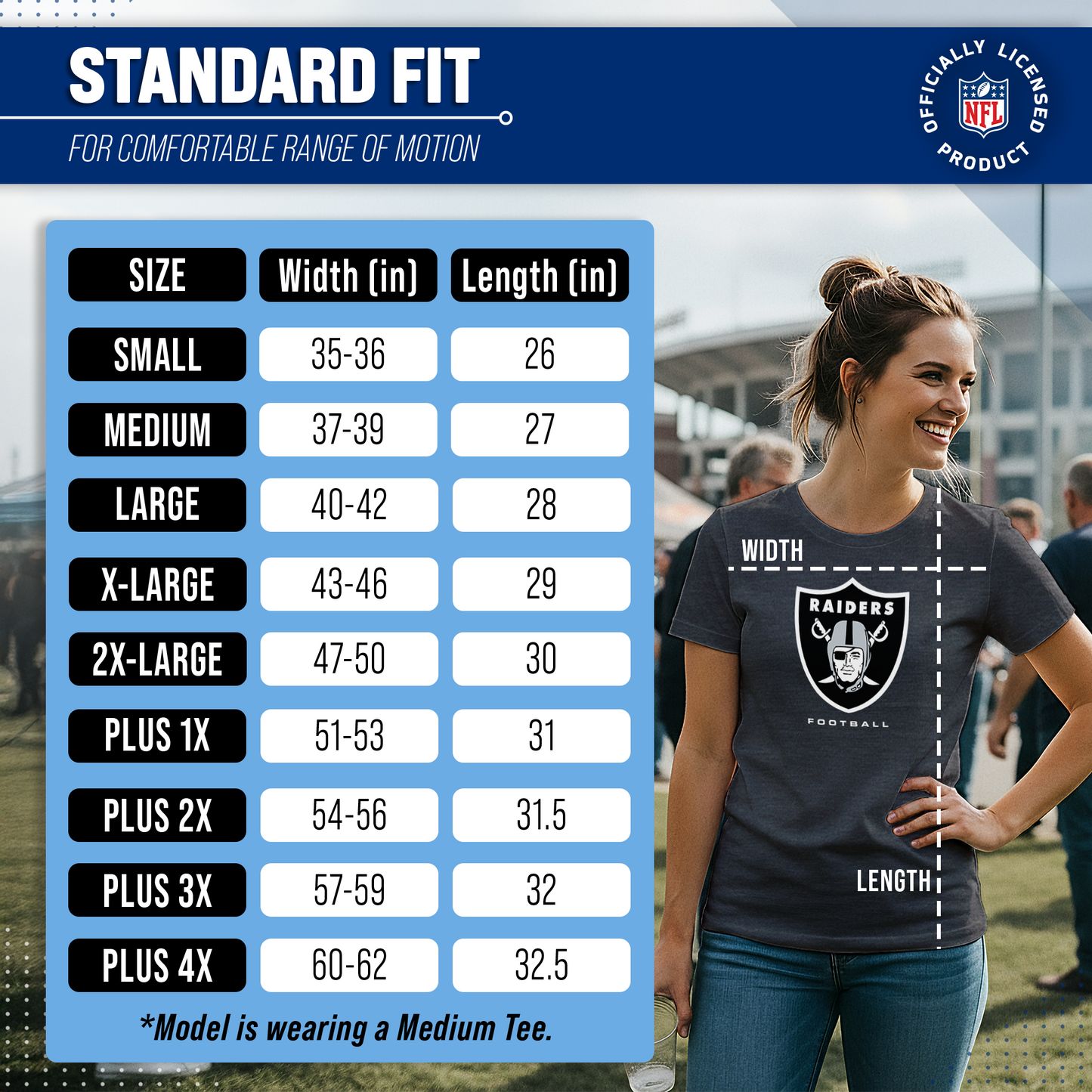 Las Vegas Raiders Women's NFL Ultimate Fan Logo Short Sleeve T-Shirt - Black