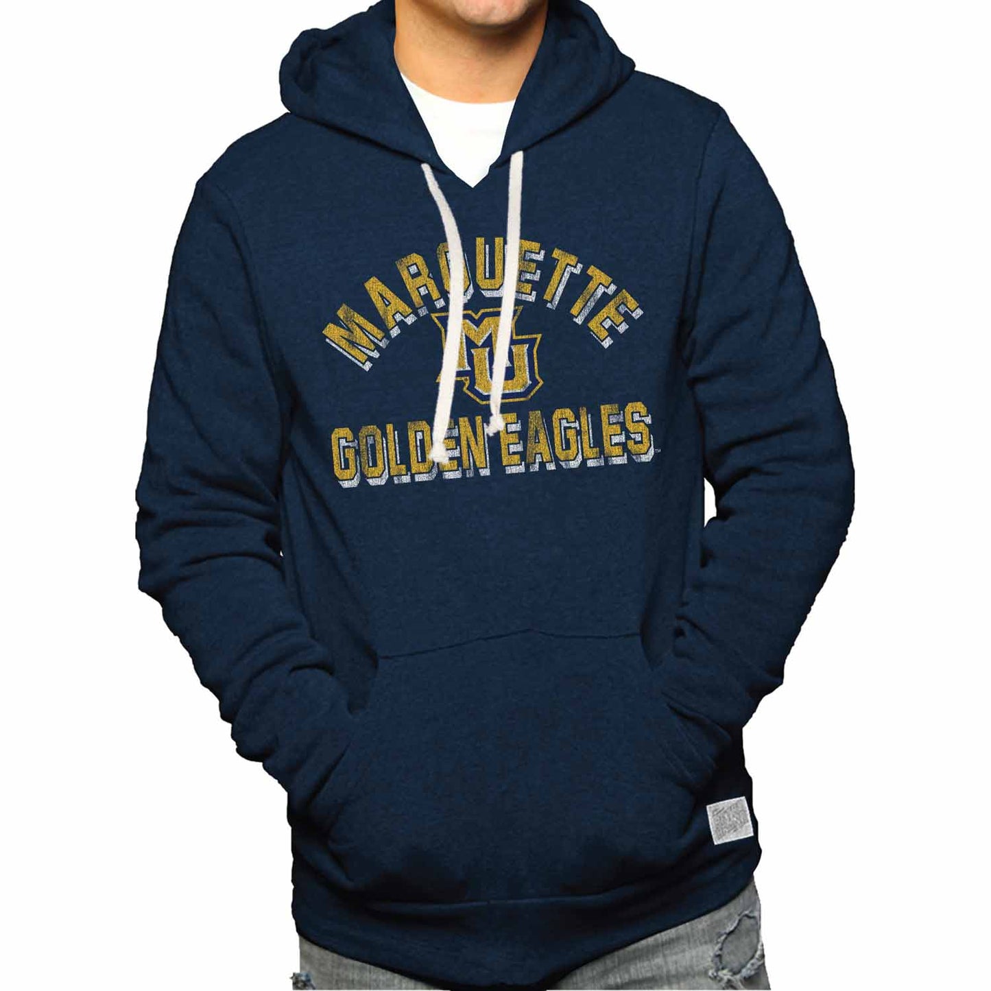 Marquette Golden Eagles Adult University Hoodie - Navy