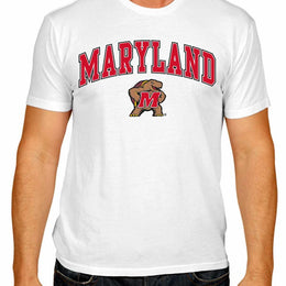 Maryland Terrapins NCAA Adult Gameday Cotton T-Shirt - White