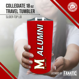 Maryland Terrapins Collegiate Stainless Steel Travel Tumbler for Alumni - Red
