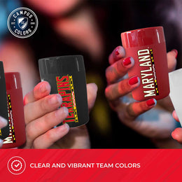 Maryland Terrapins College and University 2-Pack Shot Glasses - Team Color