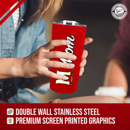 Maryland Terrapins NCAA Stainless Steel Travel Tumbler for Mom - Red