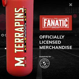 Maryland Terrapins NCAA Stainless Steel Water Bottle - Red