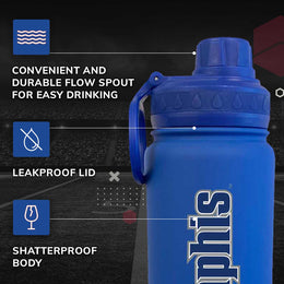 Memphis  Tigers NCAA Stainless Steel Water Bottle - Royal