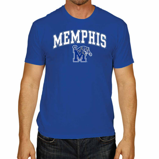 Memphis Tigers NCAA Adult Gameday Cotton T-Shirt - Royal