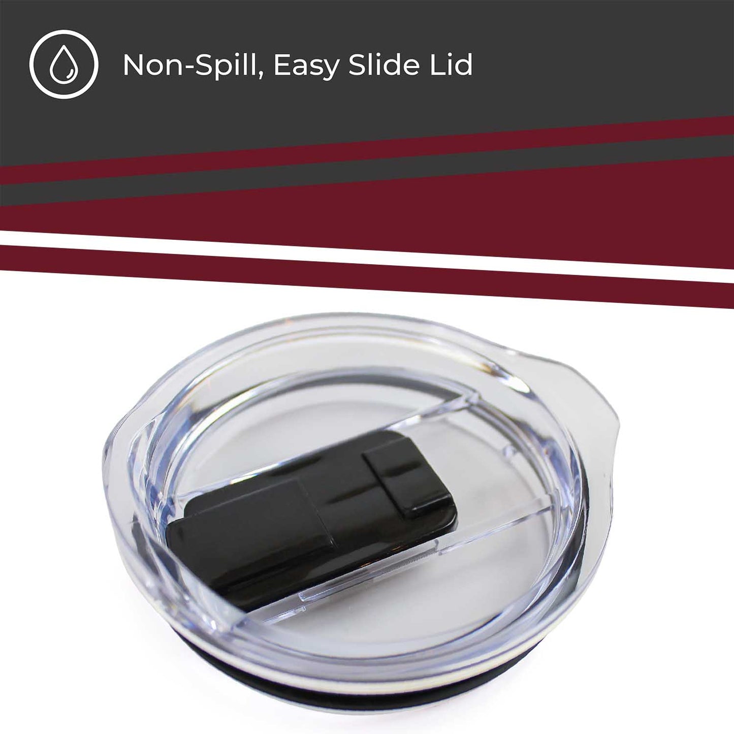 Morehouse College NCAA Stainless Steel Tumbler perfect for Gameday - Maroon