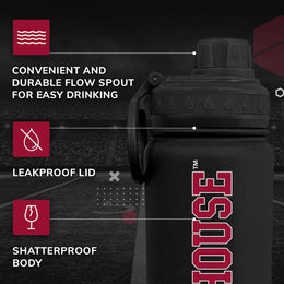 Morehouse College NCAA Stainless Steel Water Bottle - Black