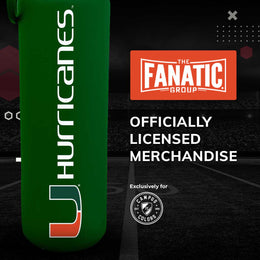 Miami Hurricanes NCAA Stainless Steel Water Bottle - Green