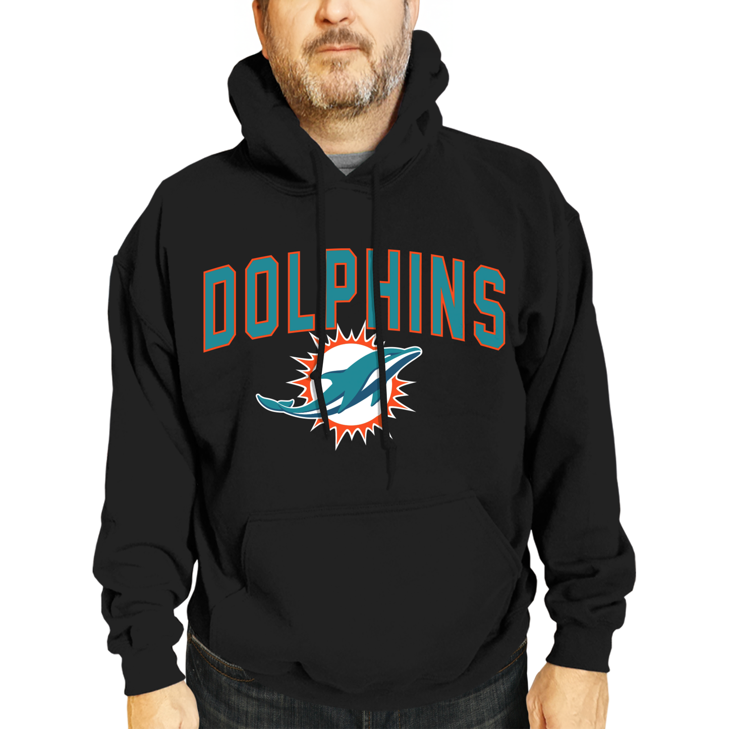 Miami Dolphins NFL Home Team Hoodie - Black