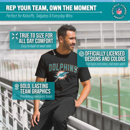 Miami Dolphins NFL Home Team Tee - Black