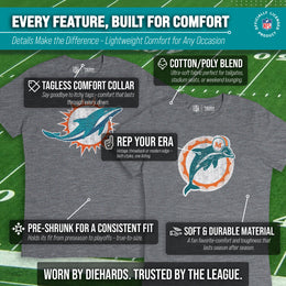 Miami Dolphins NFL Modern Throwback T-shirt - Team Color