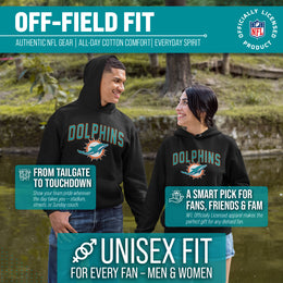 Miami Dolphins NFL Home Team Hoodie - Black