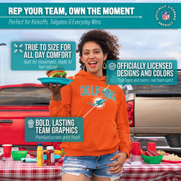 Miami Dolphins NFL Home Team Hoodie - Orange