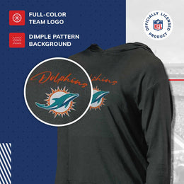 Miami Dolphins NFL Women's Session Pullover Hoodie - Black