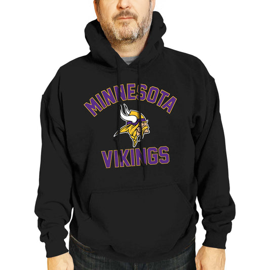Minnesota Vikings NFL Adult Gameday Hooded Sweatshirt - Black