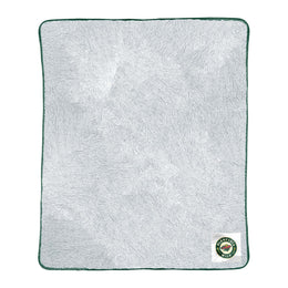 Minnesota Wild NHL Silk Touch Sherpa Throw Blanket - Green