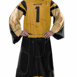 Missouri Tigers NCAA Team Wearable Blanket with Sleeves - Black
