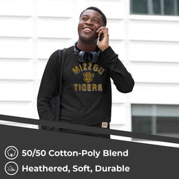 Missouri Tigers Adult University Crewneck - Black