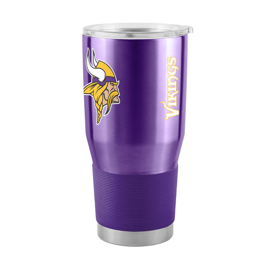 Minnesota Vikings NFL 30oz Gameday Stainless Steel Tumbler - Purple