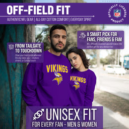 Minnesota Vikings NFL Home Team Crew - Purple