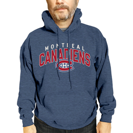 Montreal Canadiens NHL Adult Unisex Powerplay Hooded Sweatshirt - Navy