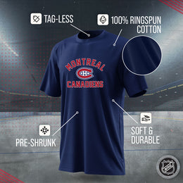 Montreal Canadiens NHL Adult Game Day Unisex T-Shirt - Navy