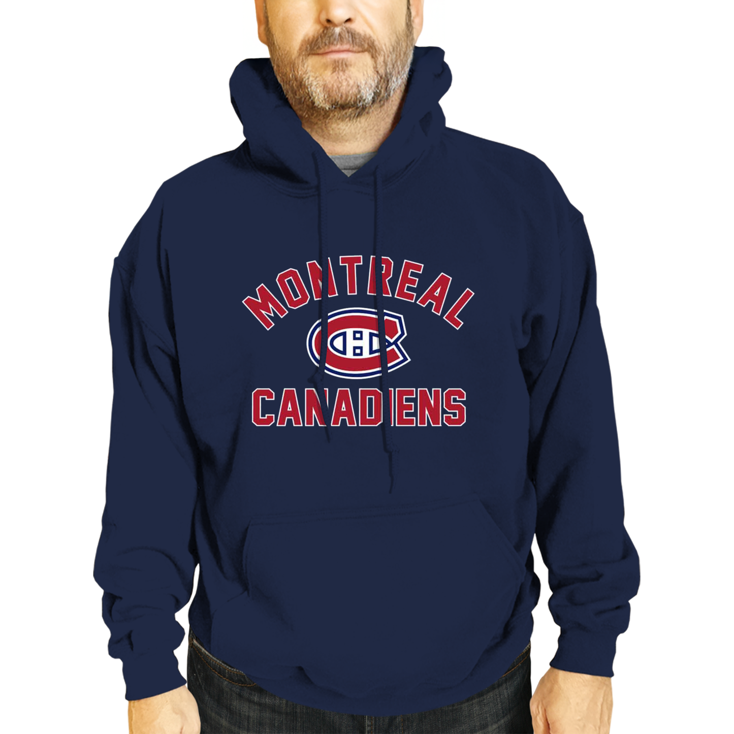 Montreal Canadiens Adult NHL Gameday Hooded Sweatshirt - Navy
