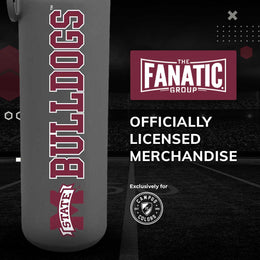 Mississippi State Bulldogs NCAA Stainless Steel Water Bottle - Sport Gray