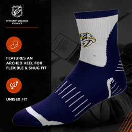 Nashville Predators NHL Youth Surge Socks - Navy