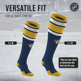 Nashville Predators NHL Adult Knee High-Performance Socks - Navy
