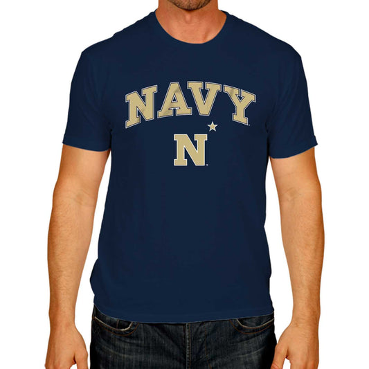 Navy Midshipmen NCAA Adult Gameday Cotton T-Shirt - Navy
