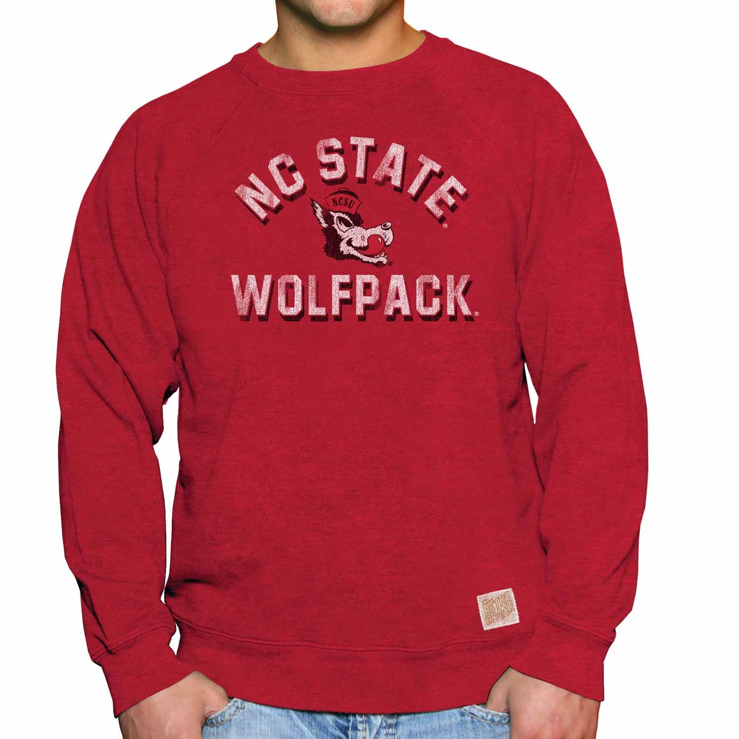 NC State Wolfpack Adult University Crewneck - Red