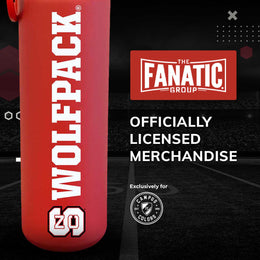 NC State Wolfpack NCAA Stainless Steel Water Bottle - Red