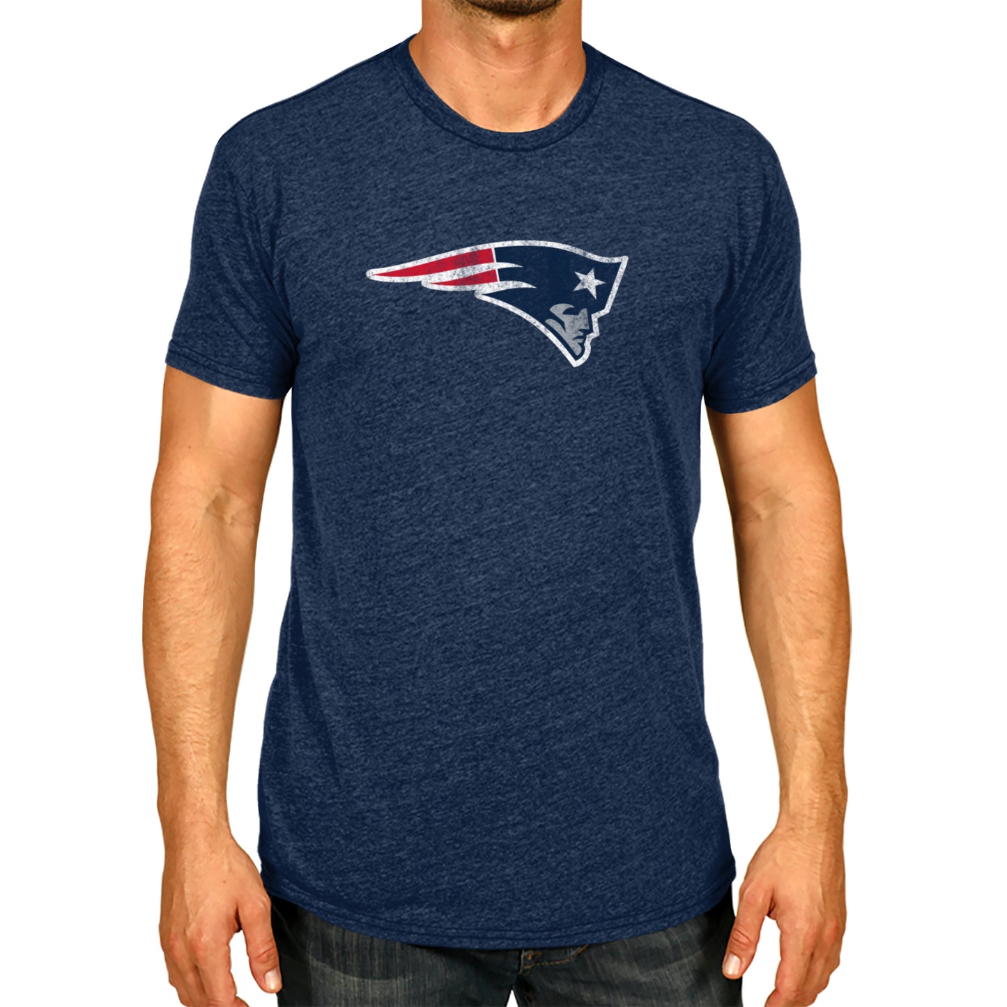 New England Patriots NFL Modern Throwback T-shirt - Navy