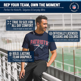New England Patriots NFL Home Team Tee - Navy