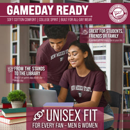 New Mexico State Aggies NCAA Adult Gameday Cotton T-Shirt - Maroon